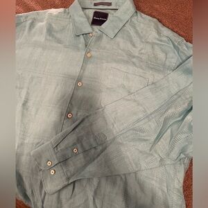 Men’s Big and Tall Tommy Bahama Linen Button Down Shirt